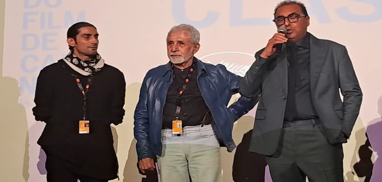 The Voice at the 77th Cannes Film Festival: Naseeruddin Shah said on the screening of Shyam Benegal's 'Manthan', it is a moment of pride for Indian cinema.