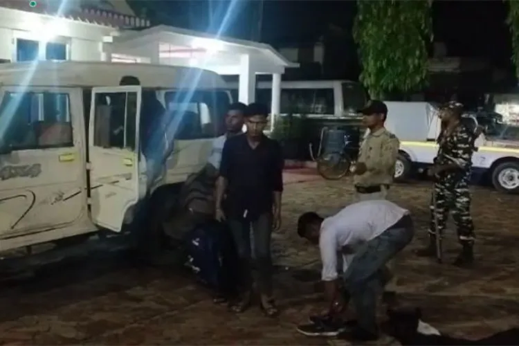 Tripura Police arrested five Bangladeshis for illegal entry at Baijalbari check post