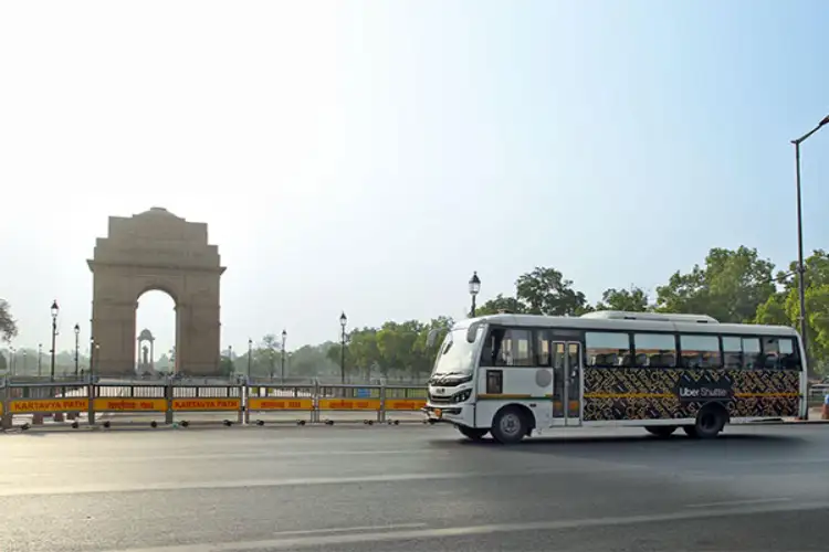 Uber to ply Shuttle bus services in Delhi-NCR for daily commuters