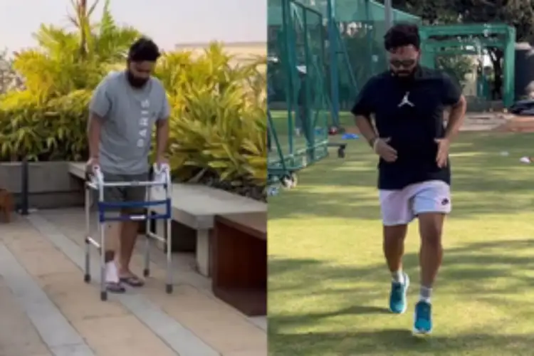 Recalling the recovery days, Pant said, could not even brush for two months
