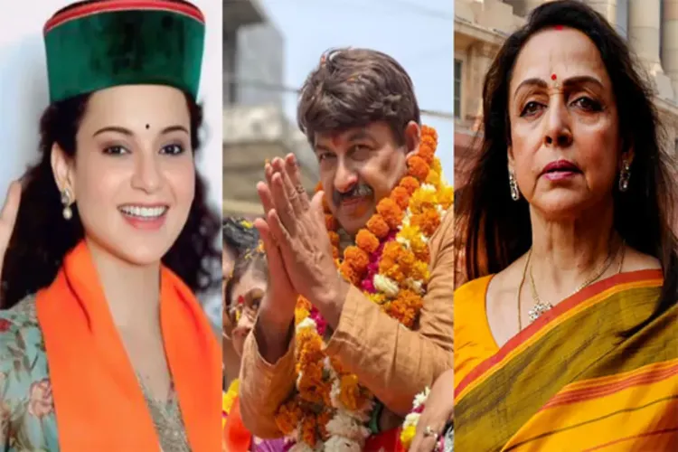 From the silver screen to Parliament: Film stars throng the 18th Lok Sabha