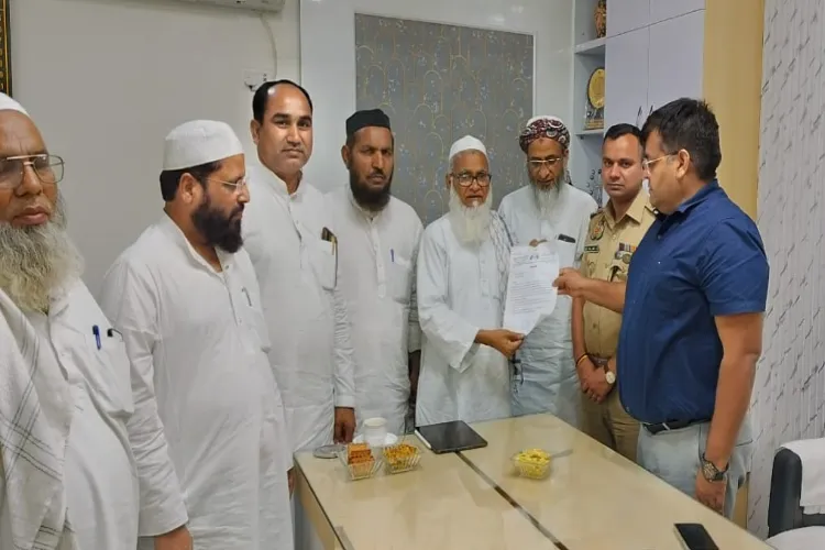 Demand for severe punishment to the killers of Maulana Mohammad Farooq, Jamiat delegation met DM