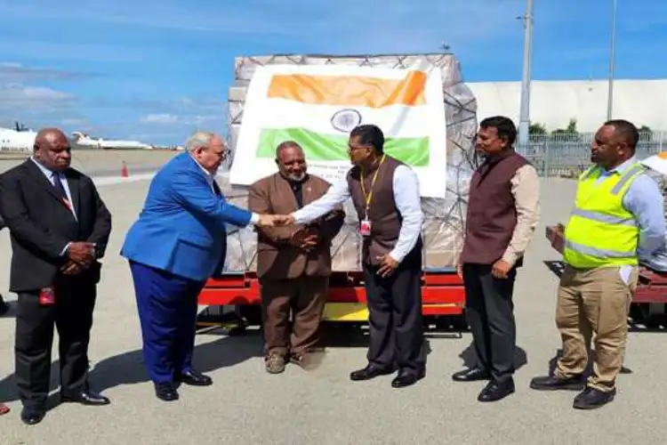 Papua New Guinea thanks India as humanitarian aid reaches Port Moresby