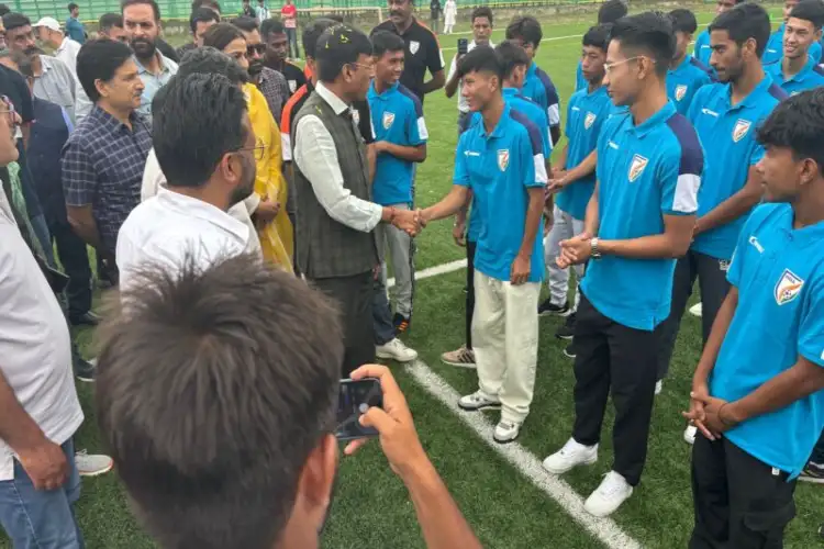 Union Sports Minister inaugurates Blue Cubs Development Centre in Srinagar