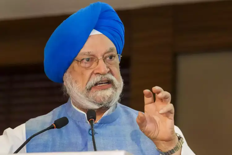Hardeep Singh Puri congratulated ONGC on the rise in its stock