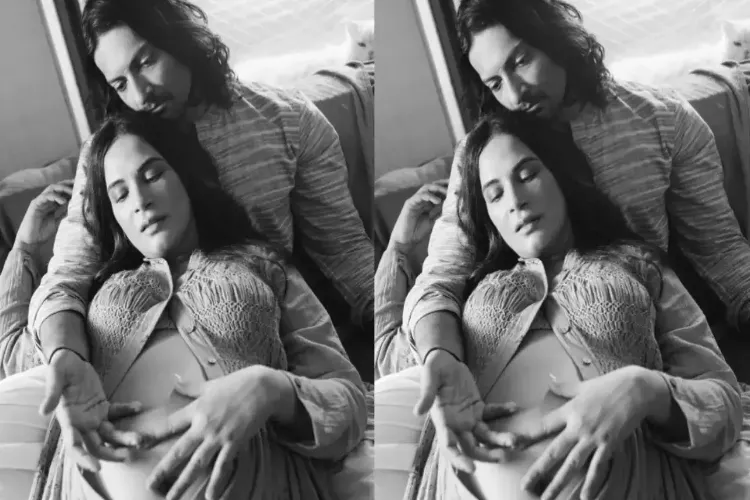 Richa Chadha posts adorable pictures from maternity photoshoot with husband Ali Fazal