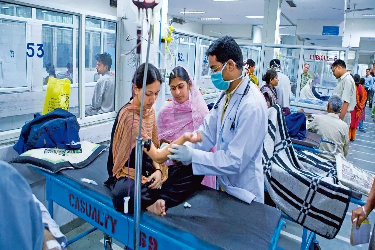 Why are there lack of facilities in rural health centers?
