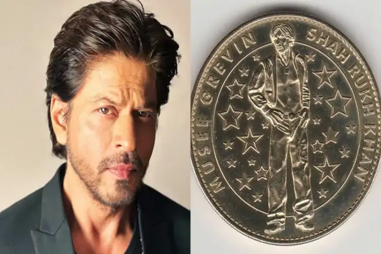 French museum issues gold coins in honour of Shah Rukh Khan