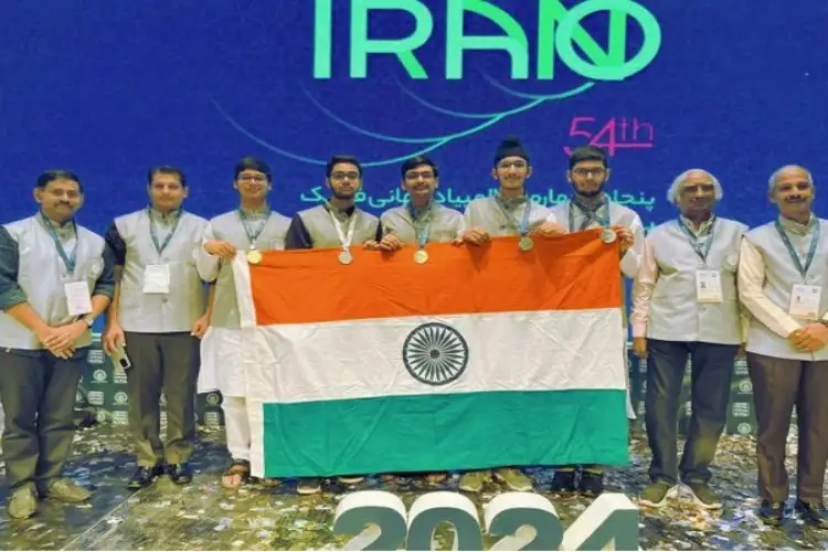 Indian students shine at the 54th International Physics Olympiad 2024
