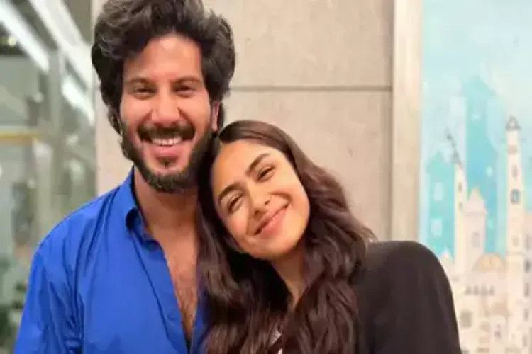 Dulquer Salmaan wrote a heartfelt birthday message for Mrunal Thakur