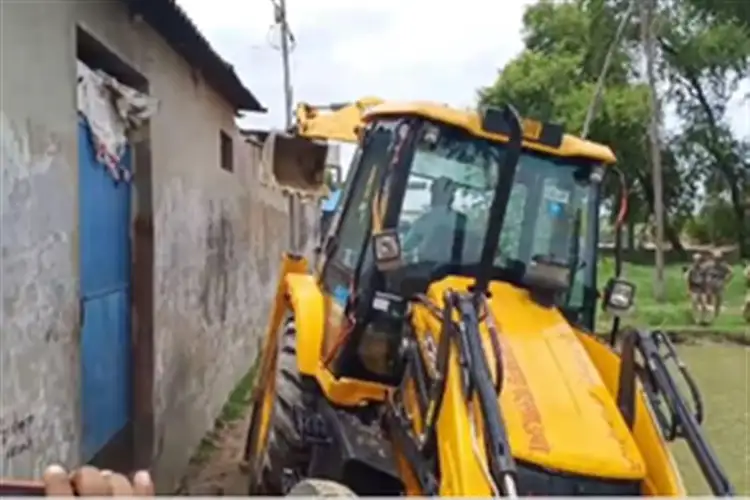 Ayodhya gangrape accused Moin Khan's bakery demolished