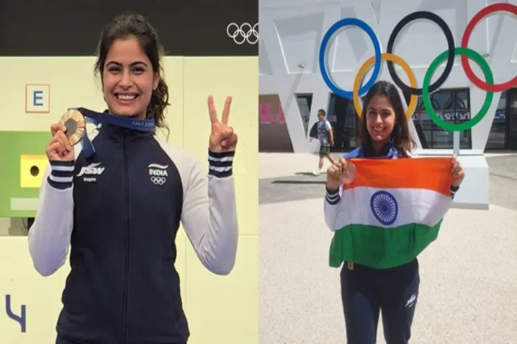 Paris Olympics: Star shooter Manu Bhaker will be India's flag bearer in the closing ceremony