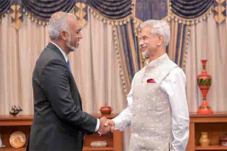S Jaishankar meet Mohammed Muizzu