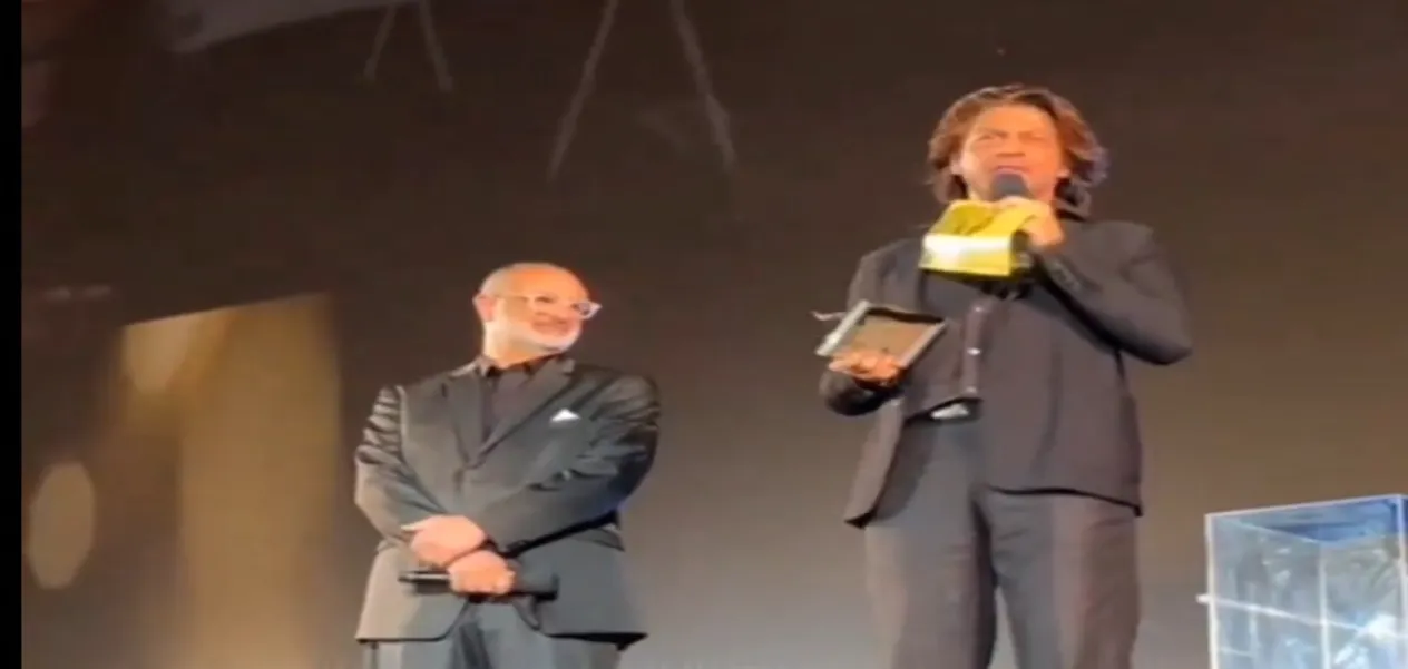Shahrukh Khan receives Career Achievement Award at Locarno, wins hearts with emotional speech