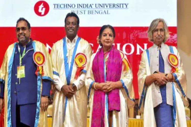 Shabana Azmi, Shankar Mahadevan honoured with honorary doctorate from Techno India University