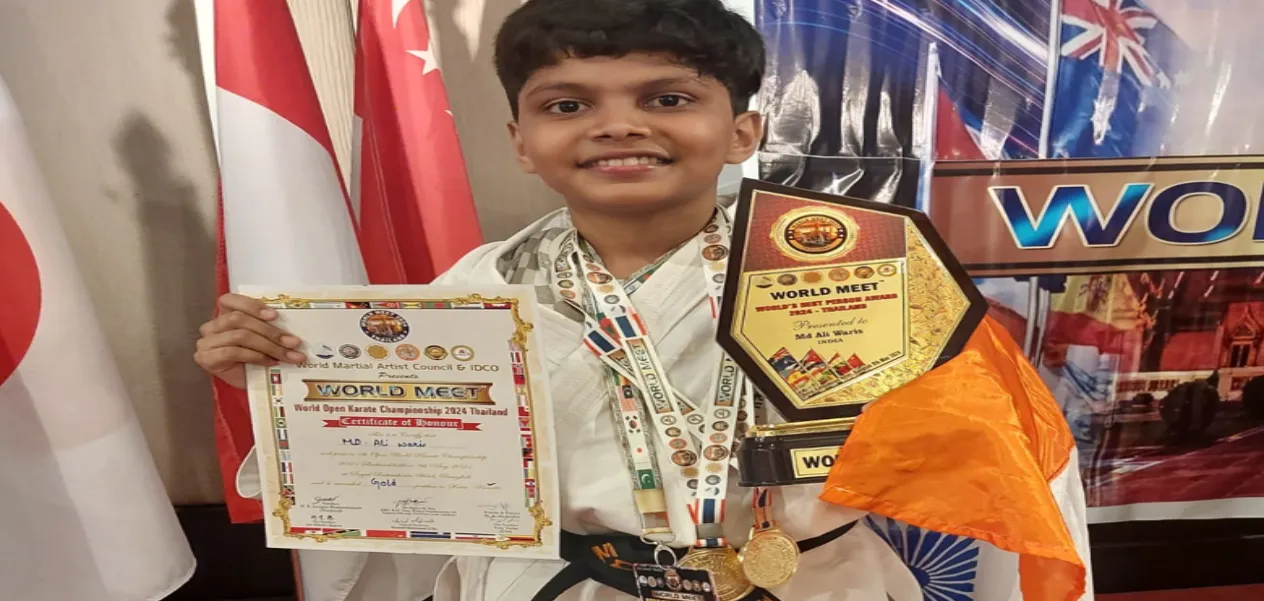 Mohammed Ali Waris: The one who has the skill of Karate in his blood