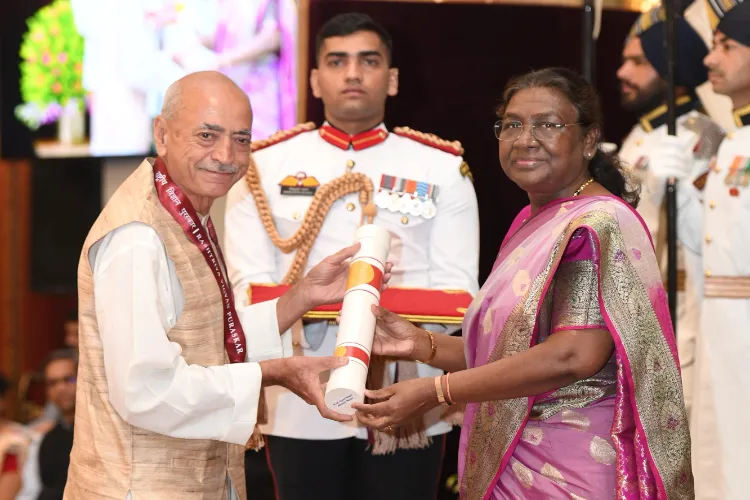 Syed Wajih Naqvi among 31 scientists awarded by President