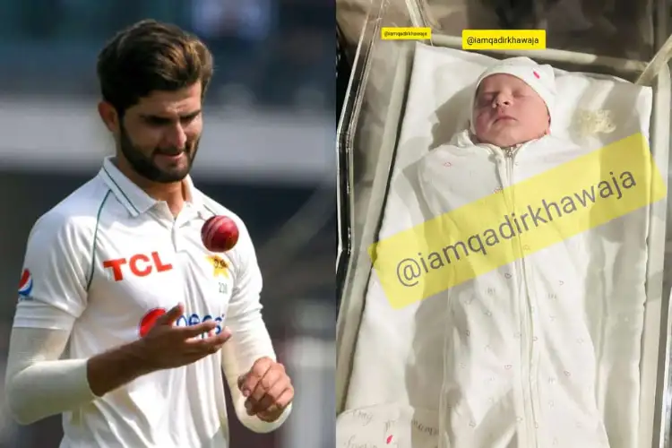 Shaheen Afridi on the birth of his son Aliyar, says 'My heart is full'