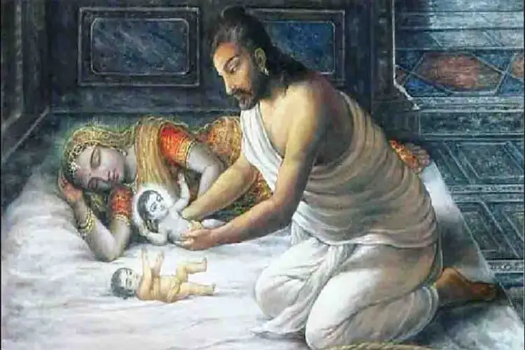 Why was Krishna born in prison?