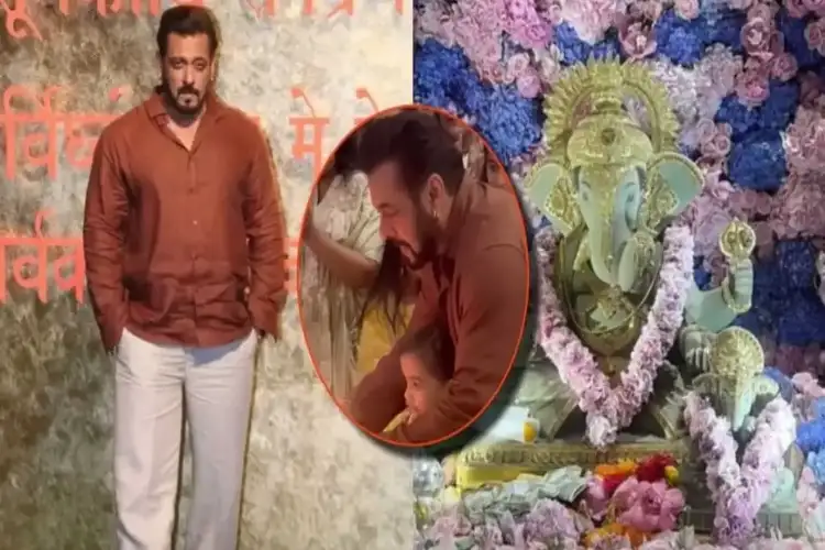 Ganesh Chaturthi: Ganpati is installed in the house of Ambani, Ananya, Sara, Salman, Shilpa, etc.