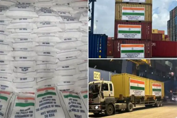 India sends humanitarian assistance to drought-hit Namibia