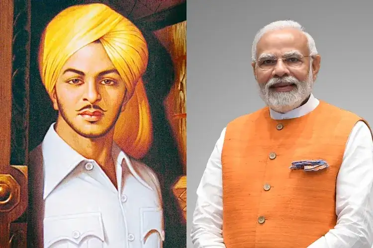PM Modi pays tribute to Shaheed Bhagat Singh on his birth anniversary