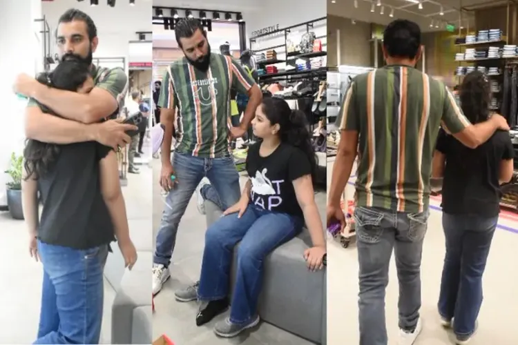 Mohammed Shami met his daughter after separation from his wife, shared an emotional video