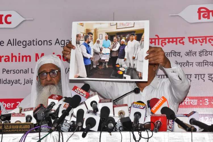 Rajasthan minister accuses National General Secretary of Personal Law Board of illegal occupation of Waqf property, he calls the allegations baseless