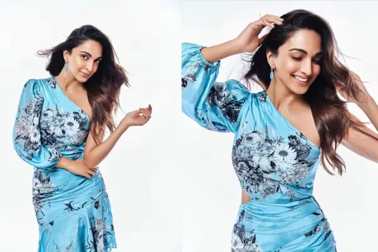 Kiara Advani raises the temperature in 'blue hot look'