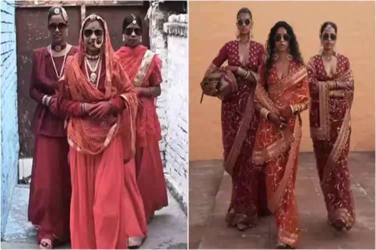 Lucknow: Slum children recreated Sabyasachi's bridal collection, viral video