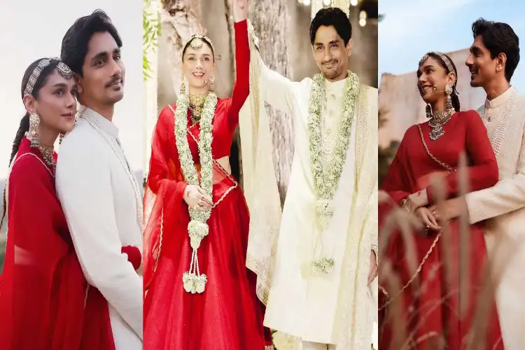 Aditi Rao-Siddharth celebrate love again with royal wedding in Rajasthan Fort