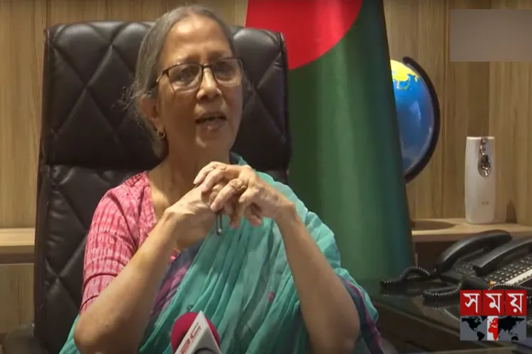 Farida Akhtar's false statement, said- there are no minorities in Bangladesh