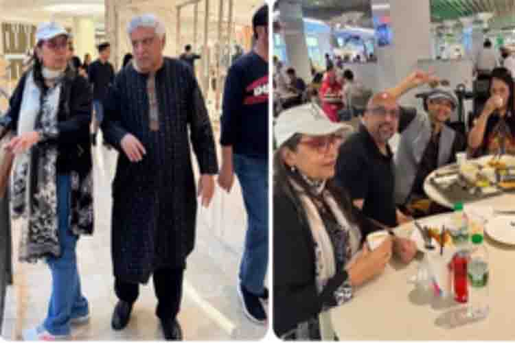 Shabana Azmi-Javed Akhtar enjoyed 'Masala Dosa' in Malaysia