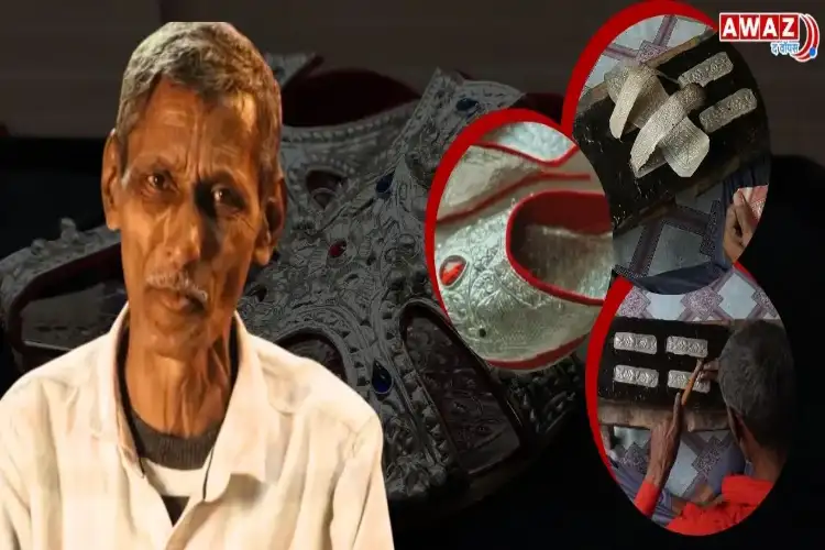 Silver slippers, Lucknow's heritage: The unique craft of Mohammad Husain
