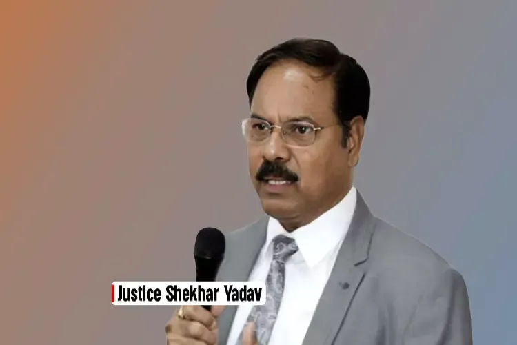 Breaking: Impeachment motion presented in Rajya Sabha against Justice Shekhar Kumar Yadav