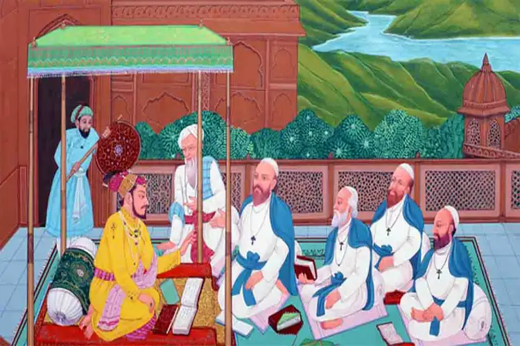 A painting of Mughal Prince Dara Sjikoh