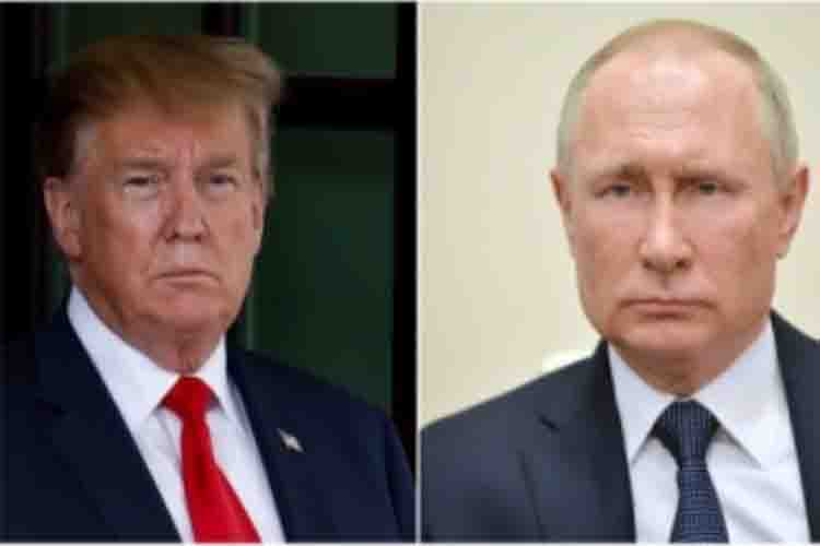 Donald Trump and Vladimir Putin