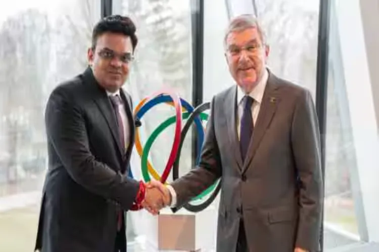 ICC President meets IOC chief to discuss cricket