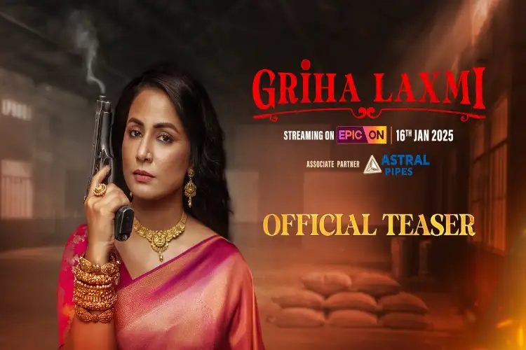 Hina Khan did a great job in the web series 'Griha Lakshmi' on Epicon