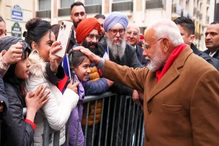 Marseille: PM Modi received a warm welcome from Indian expatriates