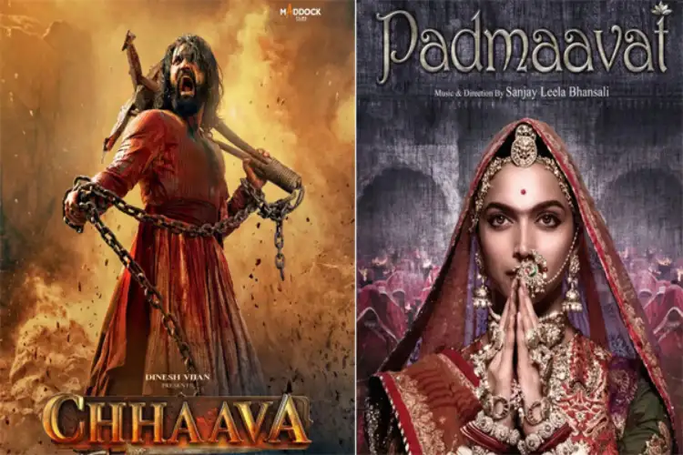 Before 'Chhava', these films including 'Padmaavat' have been made on Indian history, they have been linked to controversies.