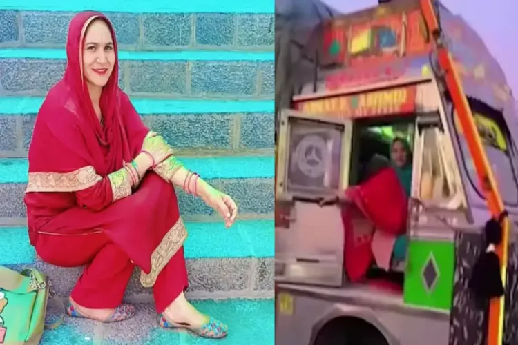 Rabiya Yasin: Kashmir's first female truck driver