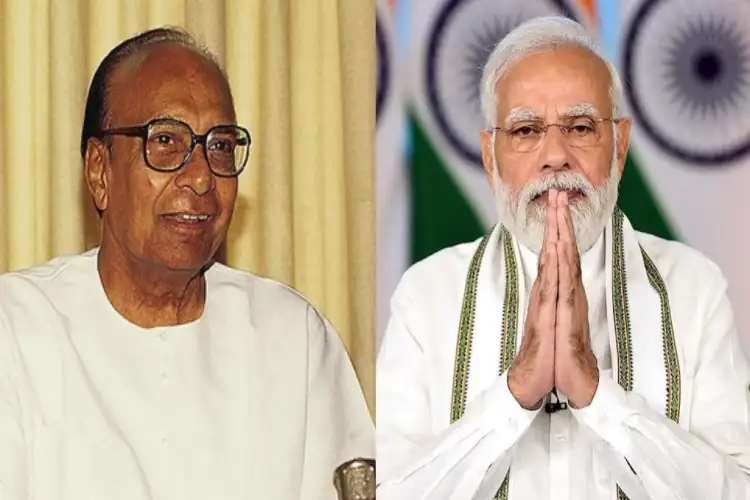 PM Modi pays tribute to Biju Patnaik on his 109th birth anniversary