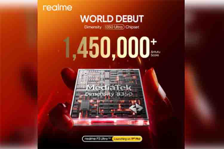 Realme will launch P3 Ultra and P3 smartphones with state-of-the-art chipset on March 19