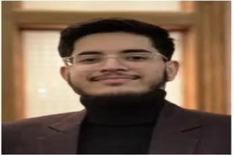 Adnan brought laurels to the university, selected for Khurana Program for Scholars 2025