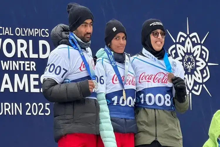India's snowboarding athletes shine on Day 1 of Special Olympics World Winter Games 2025