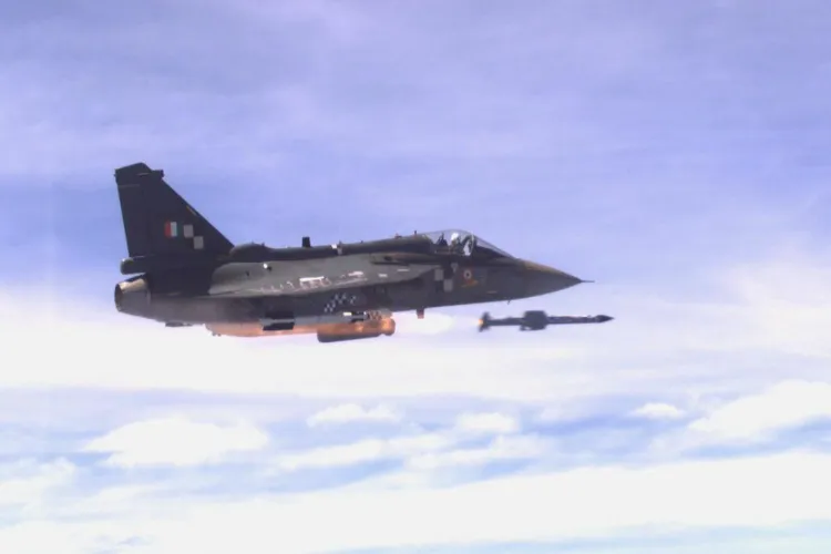 Tejas fighter aircraft successfully test fired Astra air-to-air missile