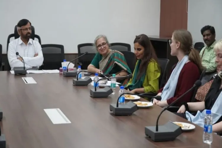 Delegation from German University of Applied Sciences welcomed at JMI