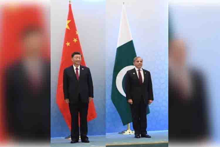 Shahbaz Sharif and Xi Zinping 