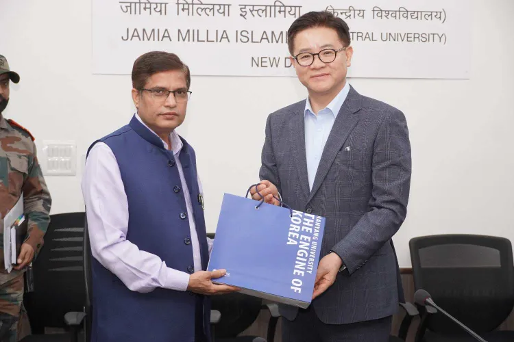 Jamia Millia Islamia signs MoU with Hanyang University, Korea
